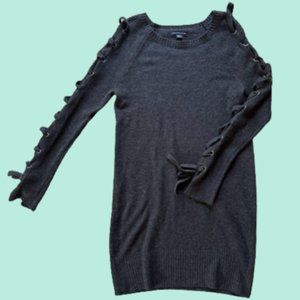 American Eagle Grey Sweater Dress